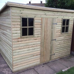 Victorian Pent Shed