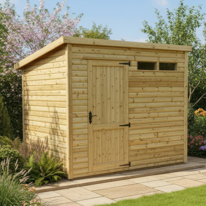 Titan Pent Shed