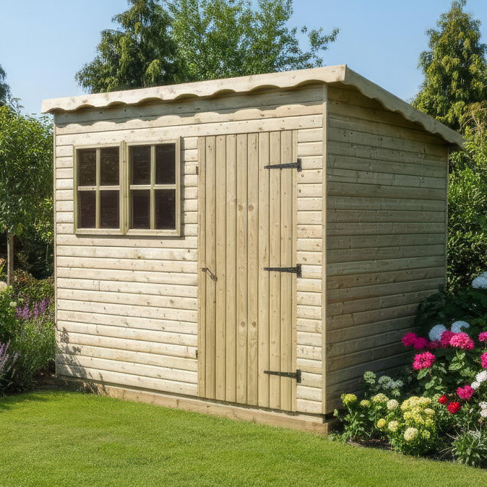 Victorian Pent Shed
