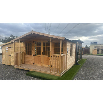 ** Ex Display ** 12 x 6 Dovedale Summerhouse