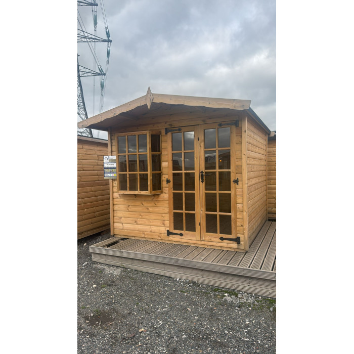 ** Ex Display ** 8 x 8 Melbourne Summerhouse